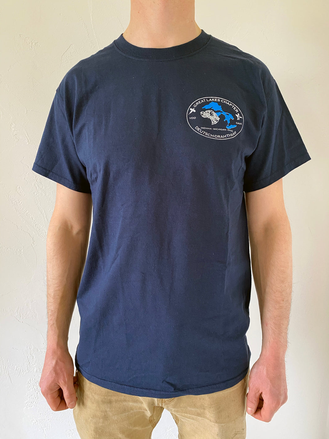 Great Lakes Chapter Logo T-Shirt (Navy Blue)
