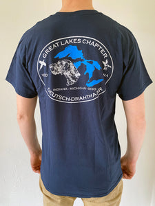 Great Lakes Chapter Logo T-Shirt (Navy Blue)