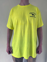 Load image into Gallery viewer, &#39;Never Done That Before&#39; VDD-GNA T-Shirt (Fluorescent Yellow)
