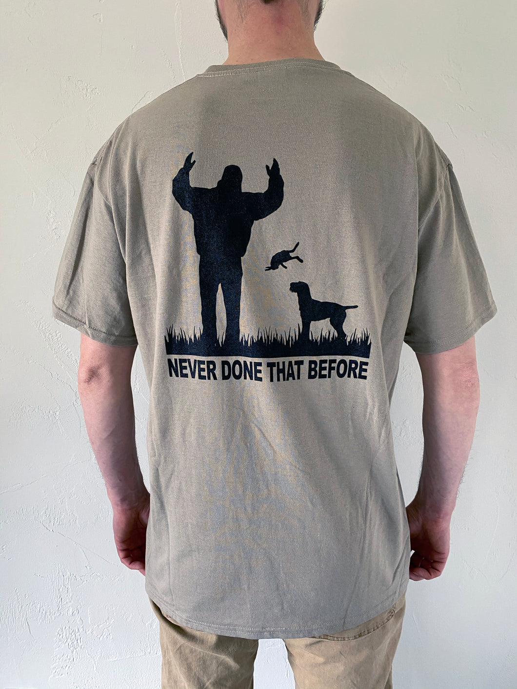 'Never Done That Before' VDD-GNA T-Shirt (Tan)